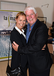 Thomas Stein mit seiner Frau Conni beim 13. TOP Magazin Golf-Trophy in München-Eichenried